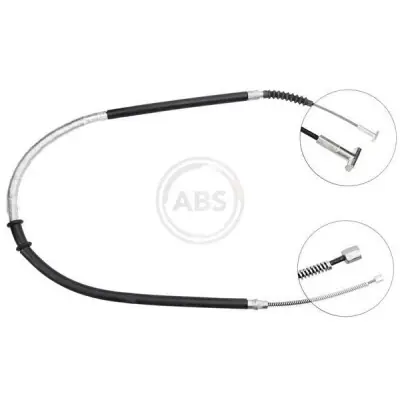 Cable de accionamiento, freno de estacionamiento A.B.S. K17437 Solo Por Tiempo Limitado